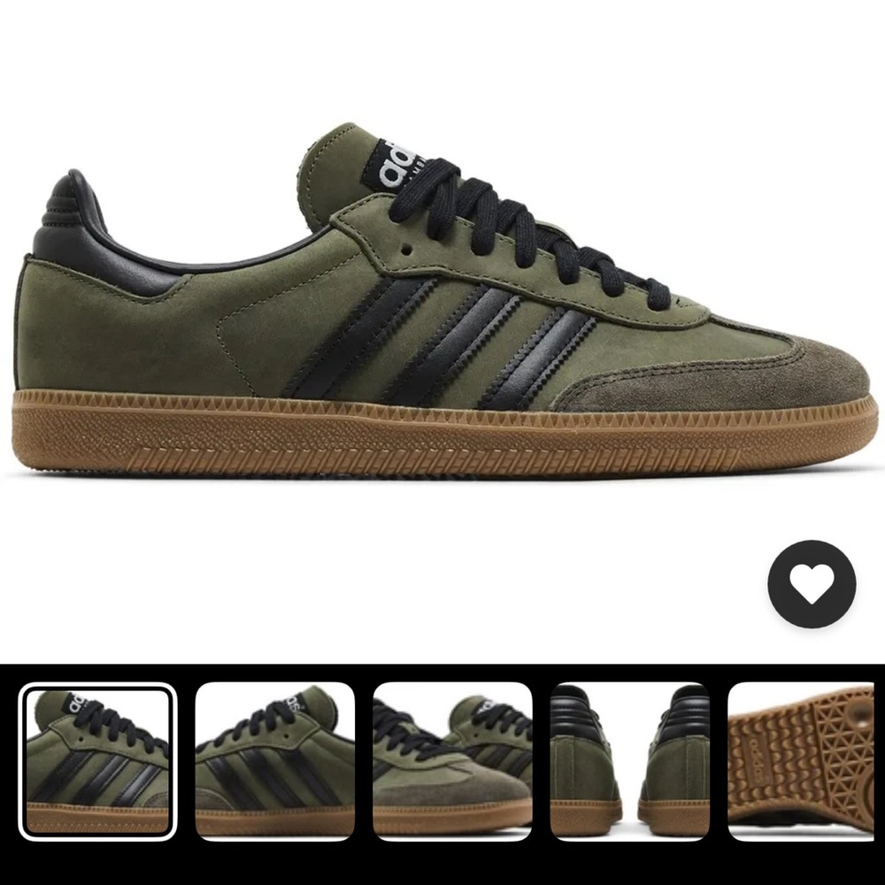 Men’s Adidas Samba OG Base Green IE9163